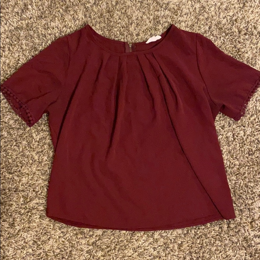 Cute top lose & breathable